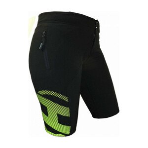 HAVEN krátke nohavice - PURE - čierna 2XL