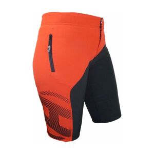 HAVEN krátke nohavice - PURE - čierna/červená 2XL