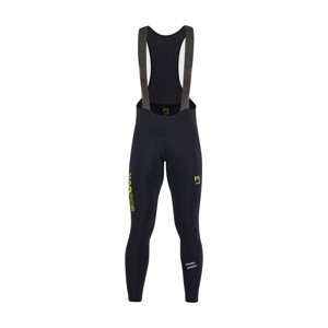 Cyklistické nohavice dlhé s trakmi - VERVE WINTER BIB - čierna XL