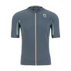 Cyklistický dres s krátkym rukávom - PRALONGIA EVO - šedá
