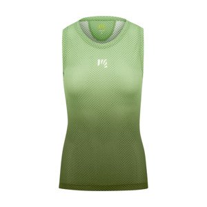 Cyklistický dres bez rukávov - VERVE MESH - zelená 2XL