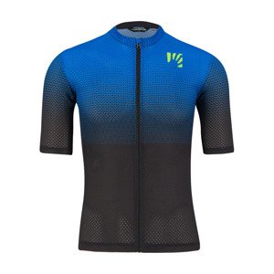 Cyklistický dres s krátkym rukávom - VAL VIOLA - modrá/čierna