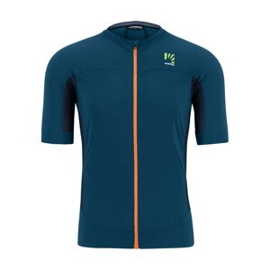 KARPOS Cyklistický dres s krátkym rukávom - PRALONGIA EVO - modrá 2XL