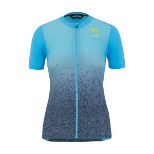Cyklistický dres s krátkym rukávom - VERVE EVO - tyrkysová