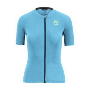 KARPOS Cyklistický dres s krátkym rukávom - PRALONGIA EVO - svetlo modrá L