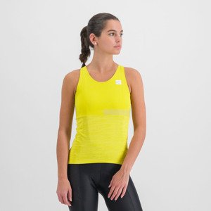 SPORTFUL Cyklistický dres bez rukávov - GIARA - žltá M