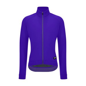 SANTINI Cyklistická zateplená bunda - RTR - fialová