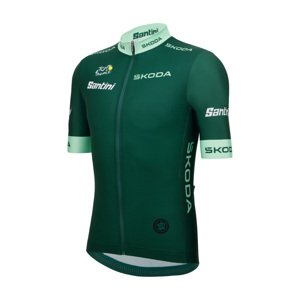 SANTINI Cyklistický dres s krátkym rukávom - TDF FAN BEST SPRINTER - zelená 6XL