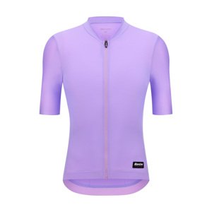 SANTINI Cyklistický dres s krátkym rukávom - RTR - fialová XS
