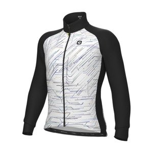 ALÉ Cyklistická zateplená bunda - BYTE PRAGMA - biela XL