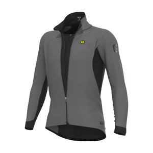 ALÉ Cyklistická zateplená bunda - FUTURE WARM R-EV1 - šedá 4XL
