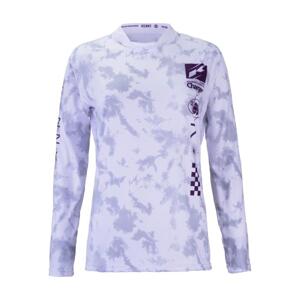 KENNY Cyklistický dres s dlhým rukávom letný - CHARGER W 24 - biela M