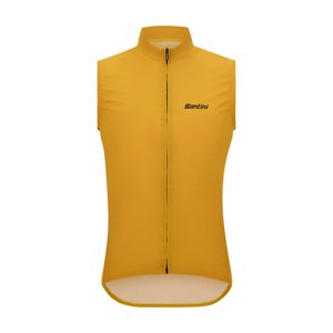 SANTINI Cyklistická vesta - RTR WIND - žltá