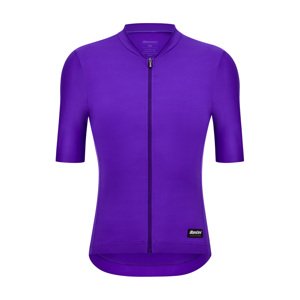 SANTINI Cyklistický dres s krátkym rukávom - RTR - fialová
