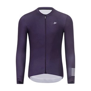 HOLOKOLO Cyklistický dres s dlhým rukávom letný - VICTORIOUS ELITE - fialová XL