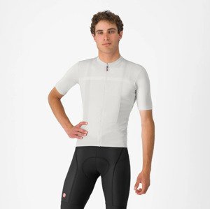 CASTELLI Cyklistický dres s krátkym rukávom - CLASSIFICA - biela S