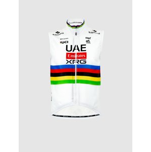 PISSEI Cyklistická vesta - TADEJ POGACAR WORLD CHAMP - biela L