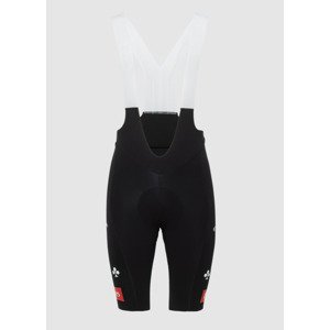 PISSEI Cyklistické nohavice krátke s trakmi - UAE TEAM EMIRATES XRG 2025 - biela/čierna