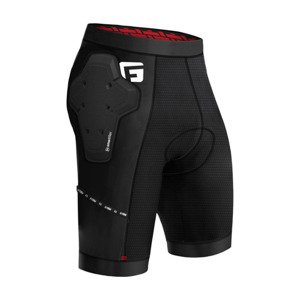 G-FORM šortky s chráničmi - PRO-X4 - čierna L