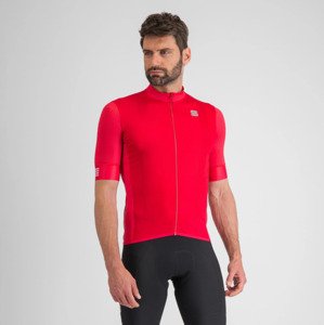 SPORTFUL Cyklistický dres s krátkym rukávom - SRK - červená L