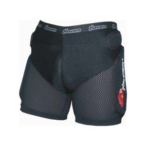 HAVEN šortky s chráničmi - FLEX GUARD - šedá/čierna L