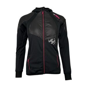 HAVEN mikina - POLARTIS HOODIE WMS - čierna/ružová