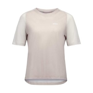 POC Cyklistický dres s krátkym rukávom - MOTION AIR S/S - biela