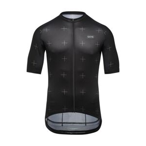 GORE Cyklistický dres s krátkym rukávom - DAILY - čierna