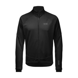 GORE Cyklistická zateplená bunda - C5 GTX I THERMO - čierna