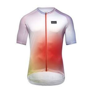 GORE Cyklistický dres s krátkym rukávom - CLOUD - oranžová/viacfarebná