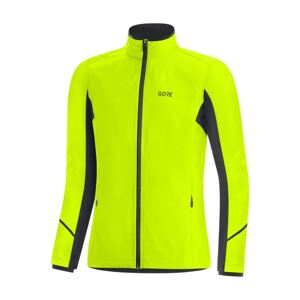 GORE Cyklistická vetruodolná bunda - R3 PARTIAL GTX - žltá