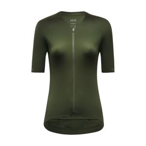 GORE Cyklistický dres s krátkym rukávom - DISTANCE - zelená