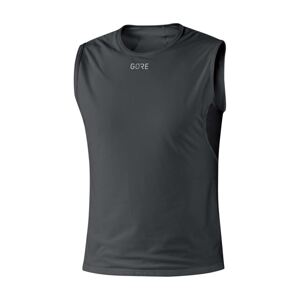 GORE Cyklistické tričko bez rukávov - M GWS BL - čierna 2XL