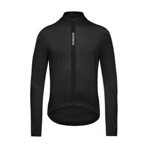 GORE Cyklistický dres s dlhým rukávom zimný - SPINSHIFT THERMO - čierna XL