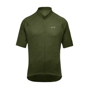 GORE Cyklistický dres s krátkym rukávom - C3 - zelená XL