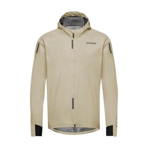 GORE Cyklistická vetruodolná bunda - CONCURVE GORE-TEX - béžová L