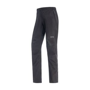 GORE Cyklistické nohavice dlhé bez trakov - PACLITE® GTX - červená L