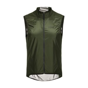 GORE Cyklistická vesta - AMBIENT - zelená/čierna 2XL