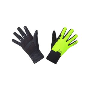 GORE Cyklistické rukavice dlhoprsté - M GTX I MID - žltá/čierna XL