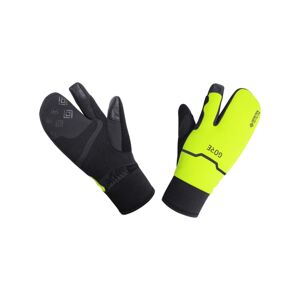 GORE Cyklistické rukavice dlhoprsté - GTX INFINIUM THERMO SPLIT - žltá/čierna L