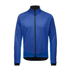 GORE Cyklistická zateplená bunda - C5 GTX I THERMO - modrá XL