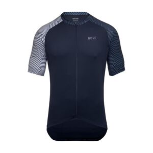 GORE Cyklistický dres s krátkym rukávom - C5 - modrá/biela M
