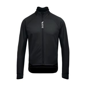 GORE Cyklistická vetruodolná bunda - C5 GTX I THERMO - čierna XL