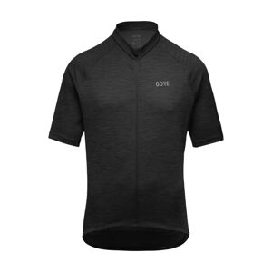 GORE Cyklistický dres s krátkym rukávom - C3 - čierna XL