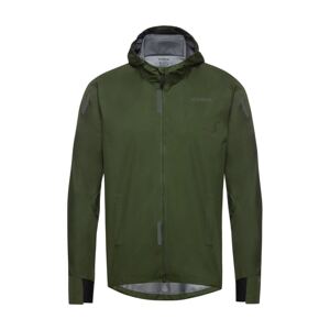 GORE Cyklistická vetruodolná bunda - CONCURVE GORE-TEX - zelená L