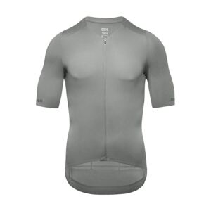 GORE Cyklistický dres s krátkym rukávom - DISTANCE - šedá 2XL