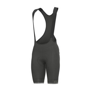 ALÉ Cyklistické nohavice krátke s trakmi - CORSA 2.0 PRAGMA - čierna 5XL