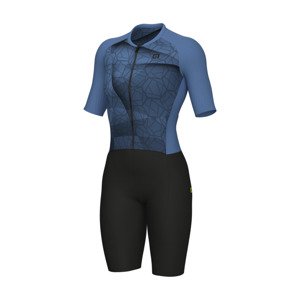 ALÉ Cyklistická kombinéza - BEYOND TRIATHLON - modrá/čierna