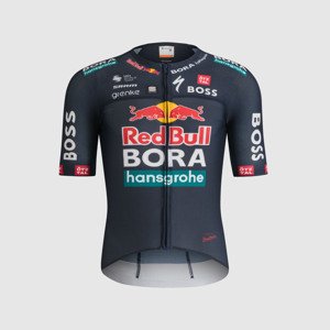 SPORTFUL Cyklistický dres s krátkym rukávom - RED BULL BORA - HANS - modrá S