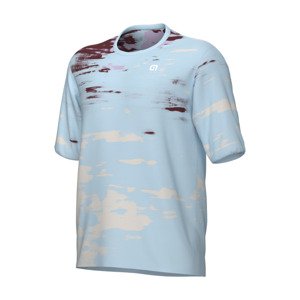 ALÉ Cyklistický dres s krátkym rukávom - RUGGED OFF ROAD - modrá